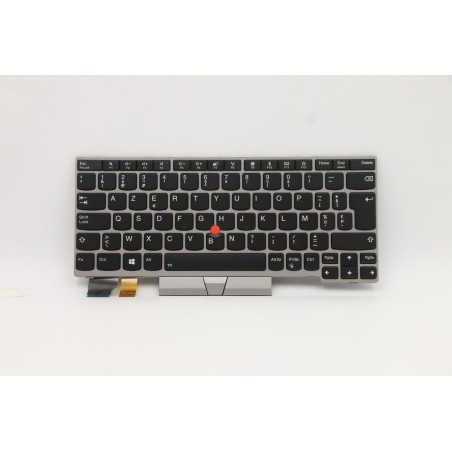 Keyboard BL Silver Belgian