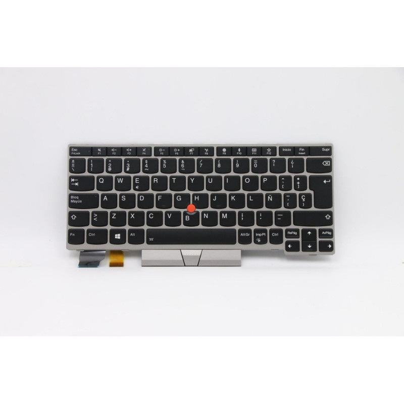 Keyboard BL Silver Spanish