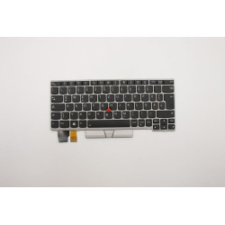 Keyboard BL Silver German