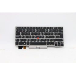 Keyboard BL Silver Hungarian