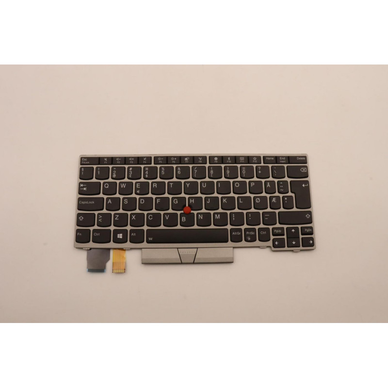 Keyboard BL Silver Norwegian