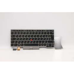 Keyboard BL Silver Belgian