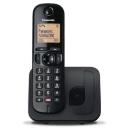 Teléfono Inalámbrico Panasonic KX-TGC250SPB/ Negro | APLIUM