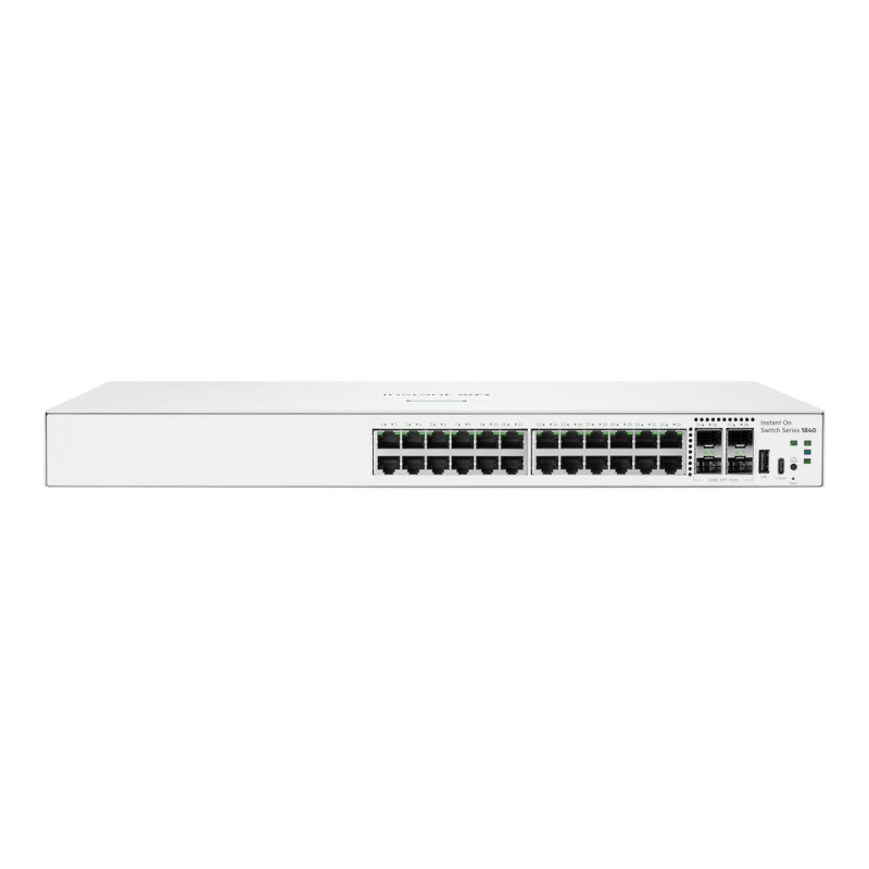 HPE Networking Instant On Switch 24p Gigabit 4p SFP 1840 EU | APLIUM