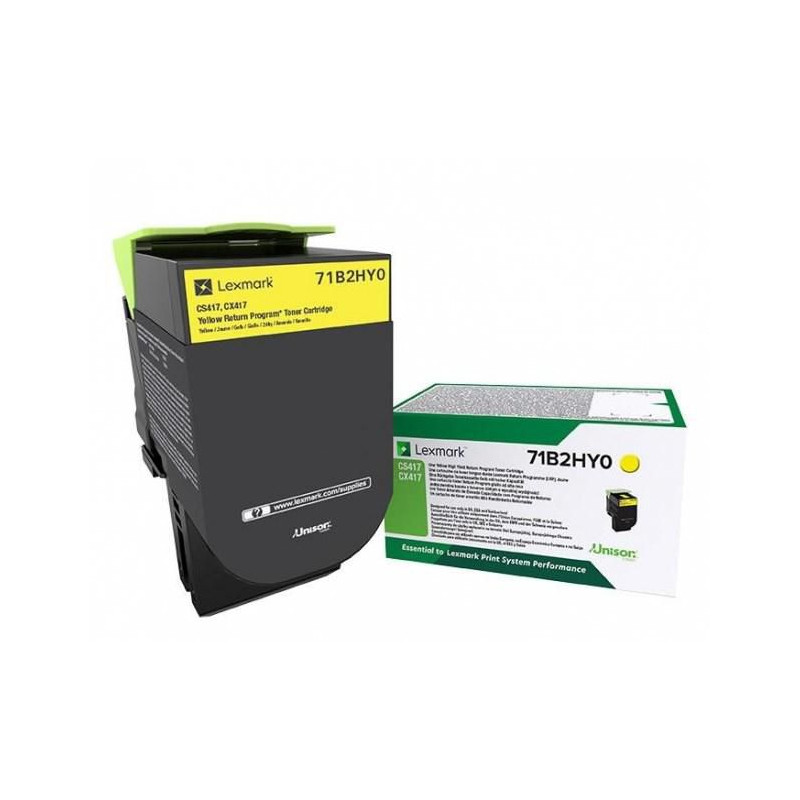 Toner Yellow Return Program