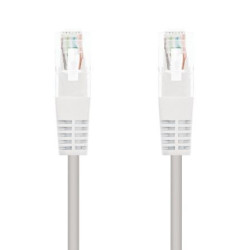 Cable de Red RJ45 UTP Nanocable 10.20.0400-W Cat.6/ 50cm/ Bl | APLIUM