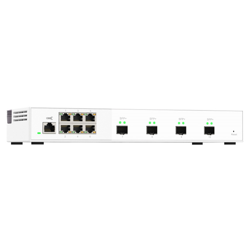 6x2.5Gbps 4x10Gbps SFP+web mgd switch