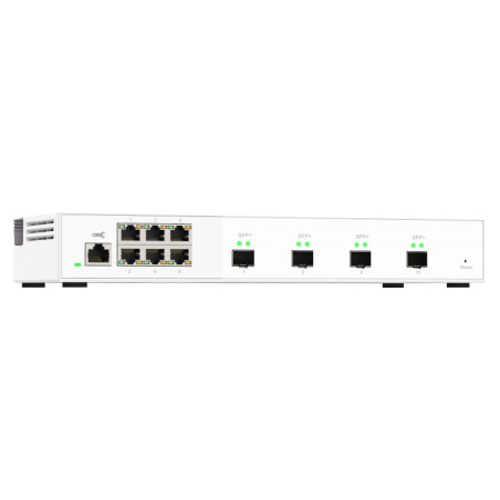 6x2.5Gbps 4x10Gbps SFP+web mgd switch