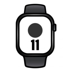 Apple Watch Series 11/ GPS/ 42mm/ Negro Azabache/ Correa Dep | APLIUM