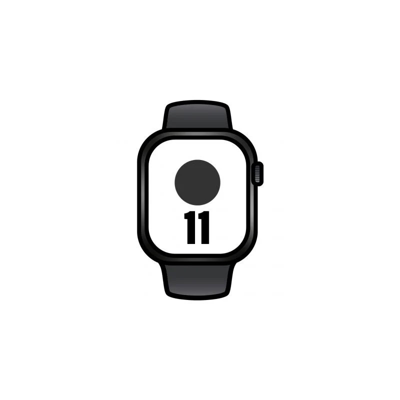 Apple Watch Series 11/ GPS/ 42mm/ Negro Azabache/ Correa Dep | APLIUM