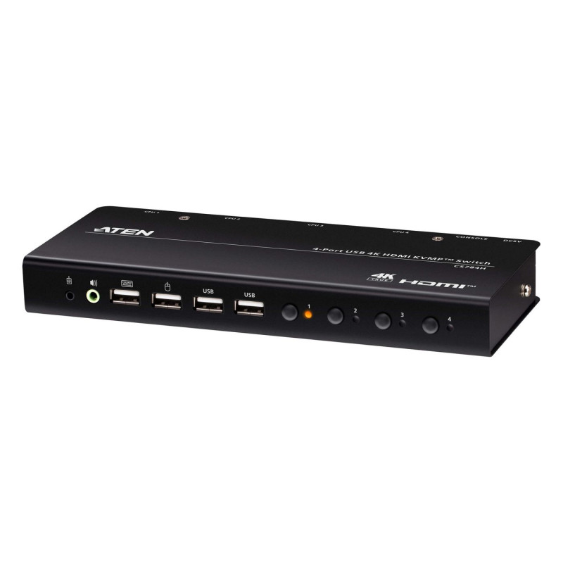 4-Port USB 4K HDMI KVMP