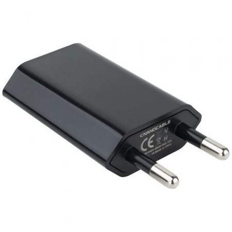 Nanocable 10.10.2002 cargador de dispositivo móvil Negro Int | APLIUM