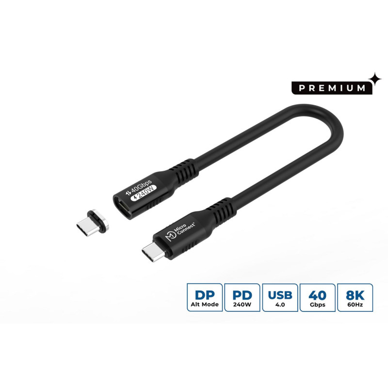 USB-C to USB-C cable 0,15m