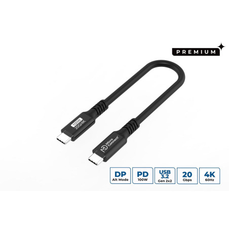 Premium USB-C cable 0,15m