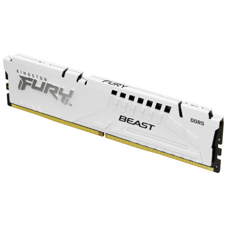 32GB 6000 DDR5 DIMM FURY Beast White E