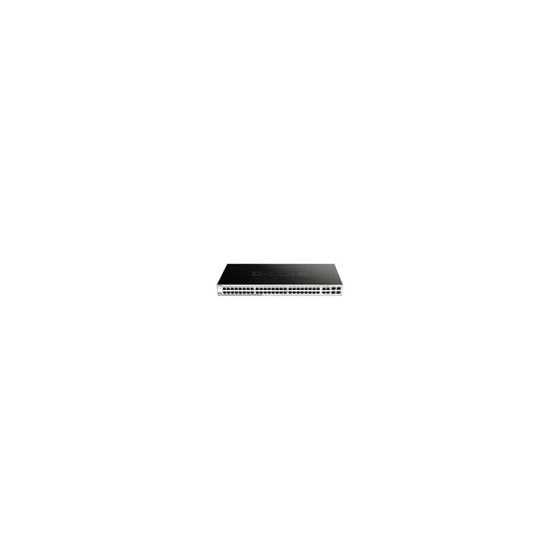 D-Link DGS 1210-52 - conmutador - 48 puertos - montable en rack