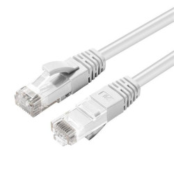 U/UTP CAT5e 1M White PVC