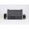 Black upper case keyboard for