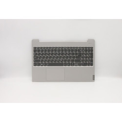 Gray upper case keyboard for