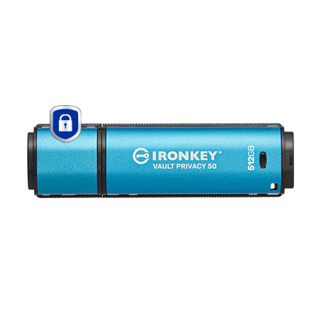 512GB IronKey Vault Privacy 50 Encrypted