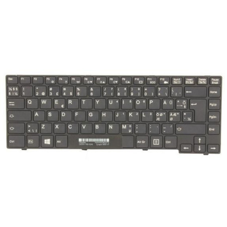 Keyboard ISO (HEBREW) Black
