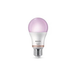 Philips - bombilla LED - forma: A60 - escarchado acabado - E27 - 12.5 W - luz multicolor - 2200-6500 K