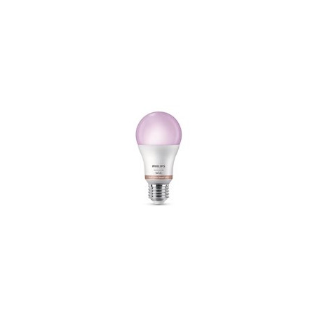 Philips - bombilla LED - forma: A60 - escarchado acabado - E27 - 12.5 W - luz multicolor - 2200-6500 K