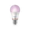 Philips - bombilla LED - forma: A60 - escarchado acabado - E27 - 12.5 W - luz multicolor - 2200-6500 K