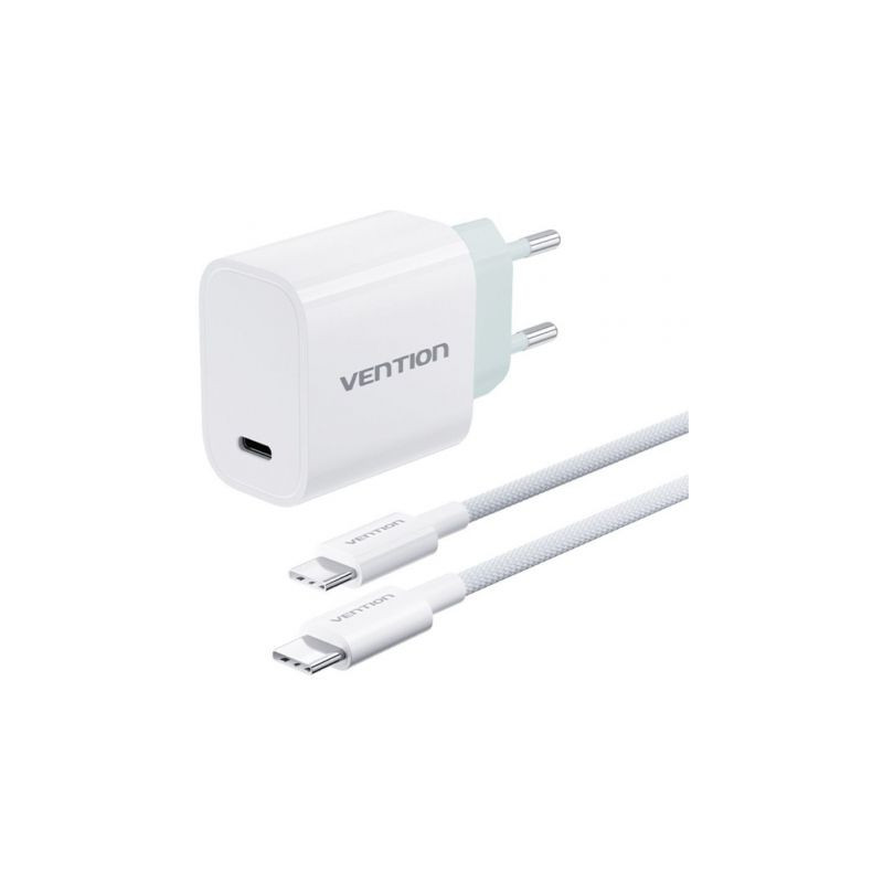 1-PORT Usb-c Charger (30W) With USB 2.0 Usb-c M-m 3A Cable ( | APLIUM