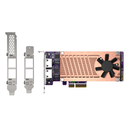 QM2 series 2 x PCIe 2280 M.2 SSD slots