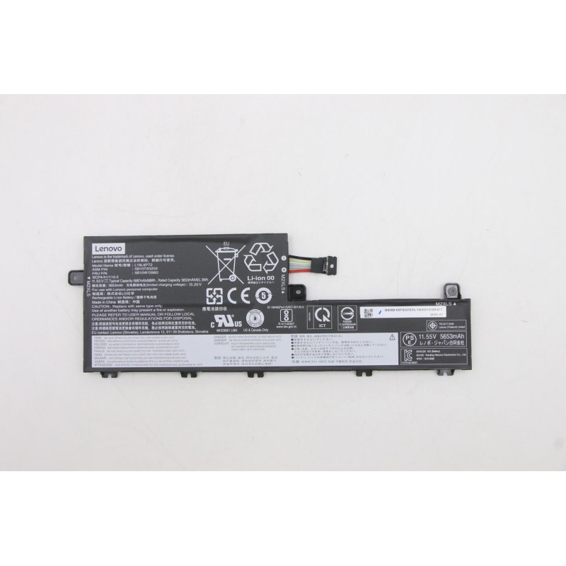 68Wh internal lithium-ion