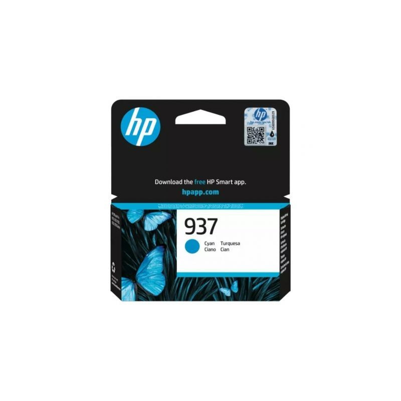 4S6W2N - HP Cartucho de Tinta Original 937 cian | APLIUM