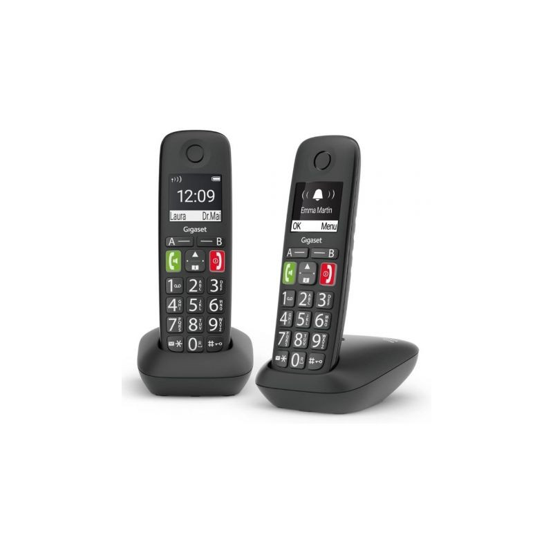 Gigaset E290 Duo Teléfono DECT/analógico Identificador de ll | APLIUM