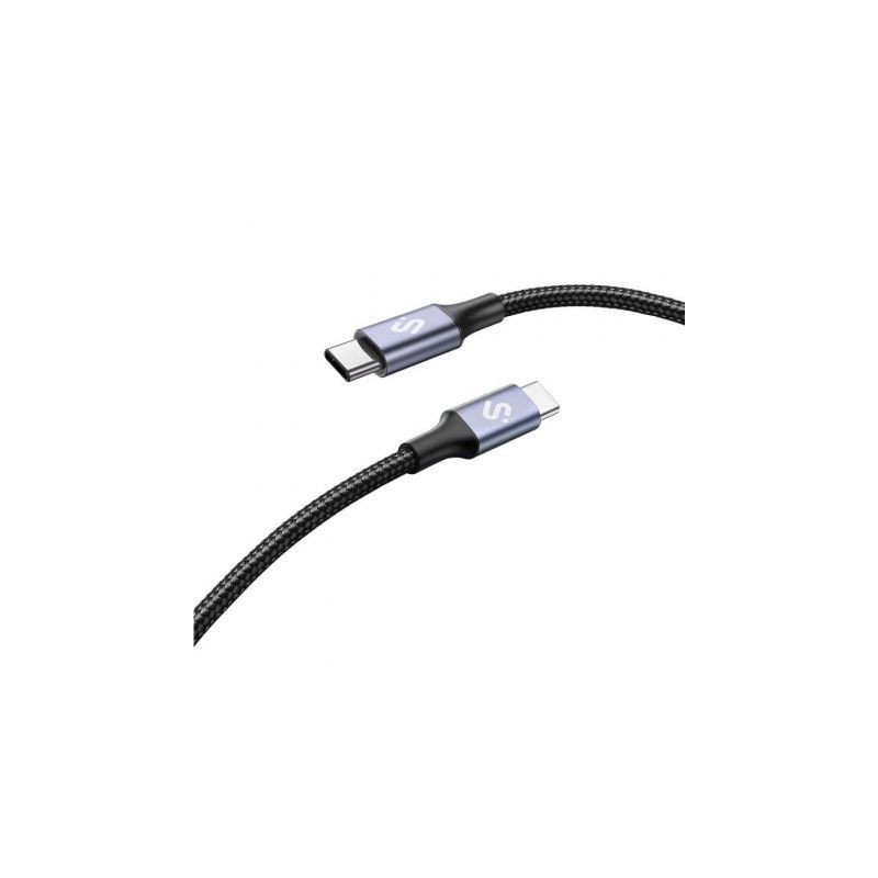 Subblim Cable Plus 100W C-c 1M Black | APLIUM