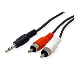 3.5Mm/2X Rca (M) Cable 10 M