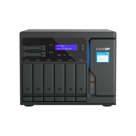 8-Bay NAS Intel Atom C5125 8GB RAM