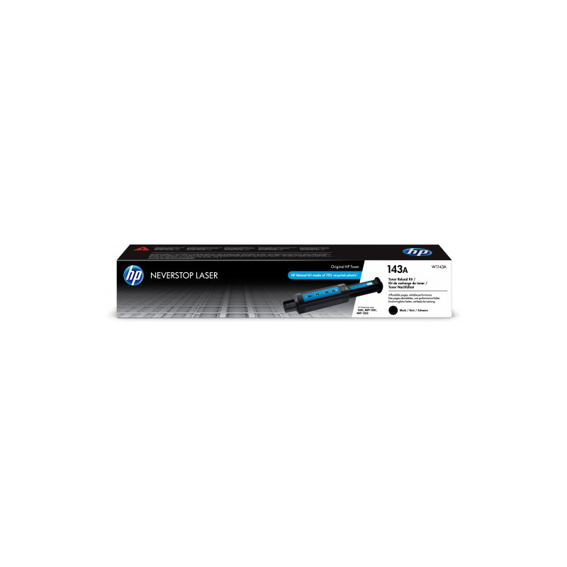 HP Toner 143 Negro Kit Recarga Neverstop (W1143A) | APLIUM
