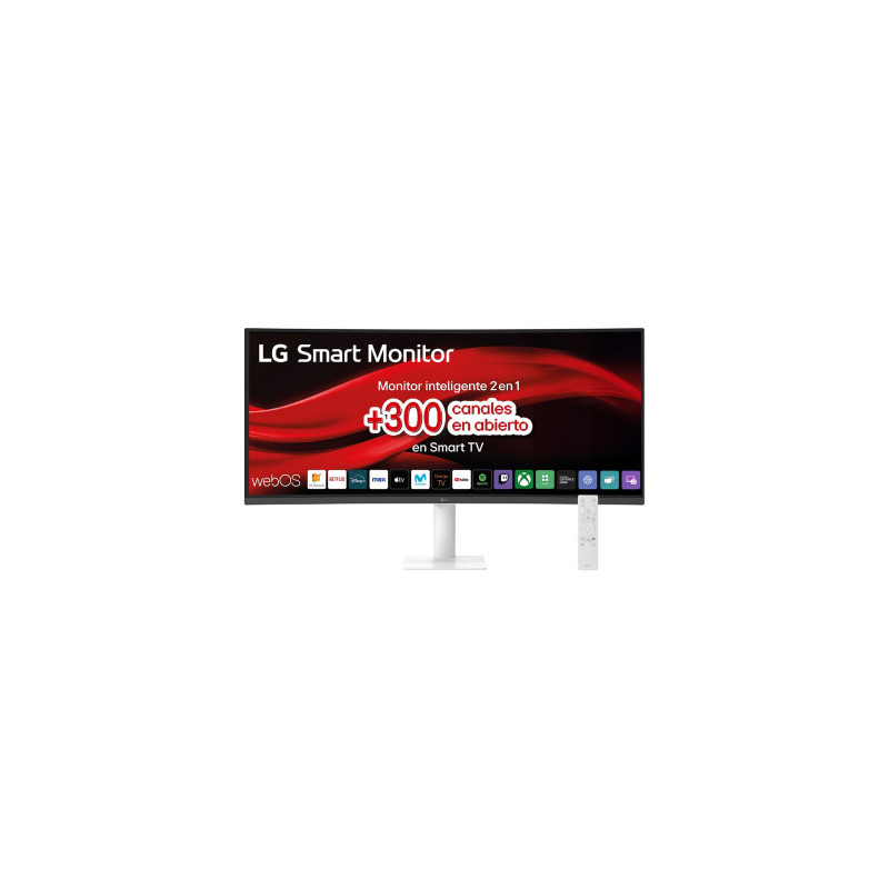 LG Smart 34U601SA-W 34" (86.4 cm) Class UW-QHD Smart LCD Mon | APLIUM