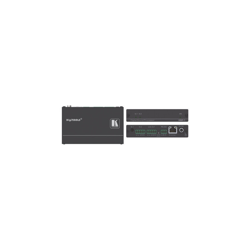 Kramer Electronics DSP-1 mezclador DJ 3 canales Negro | APLIUM