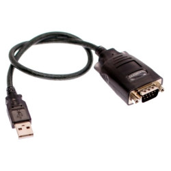Ewent EW1116 cable de serie Negro 1,5 m USB 9 Sub-D | APLIUM