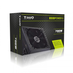 TooQ FUENTE ATX 700W PFC, COOLER 14CM SILENCIOSO, CAJA RETAI | APLIUM