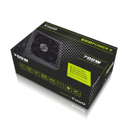 TooQ FUENTE ATX 700W PFC, COOLER 14CM SILENCIOSO, CAJA RETAI | APLIUM