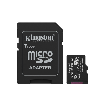 128GB microSDXC Industrial C10 A1 pSLC C