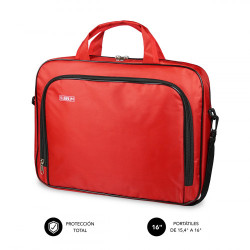SUBBLIM Maletín Ordenador Oxford Laptop Bag 15,4-16" Red | APLIUM