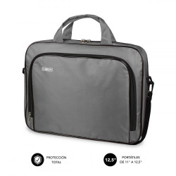 SUBBLIM Maletín Ordenador Oxford Laptop Bag 11-12,5" Grey | APLIUM