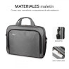 SUBBLIM Maletín Ordenador Oxford Laptop Bag 11-12,5" Grey | APLIUM