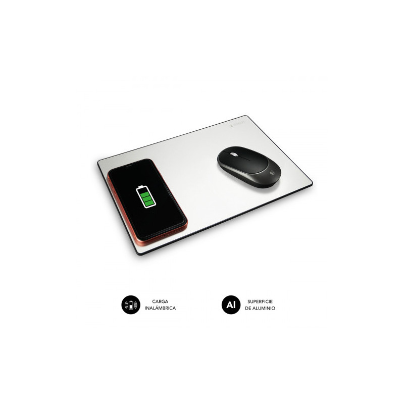 SUBBLIM Alfombrilla con cargador Inalámbrico Mousepad Wirele | APLIUM