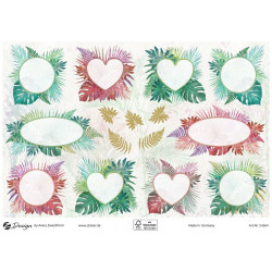 Sobre Con 2 Hojas 76X120MM Y 30 Pegatinas Fondo Jardin Avery | APLIUM