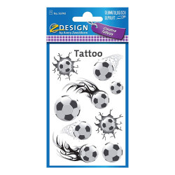 Sobre Con 1 Hoja 76X120MM Y 9 Pegatinas Tatoo Balones Avery | APLIUM