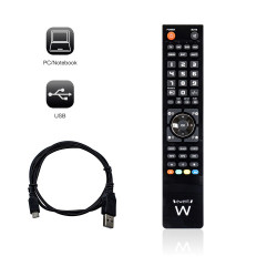 Ewent EW1570 mando a distancia DTT, DVD/Blu-ray, Proyector, | APLIUM